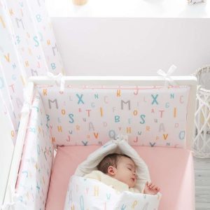 Cortina algodón Abecedario