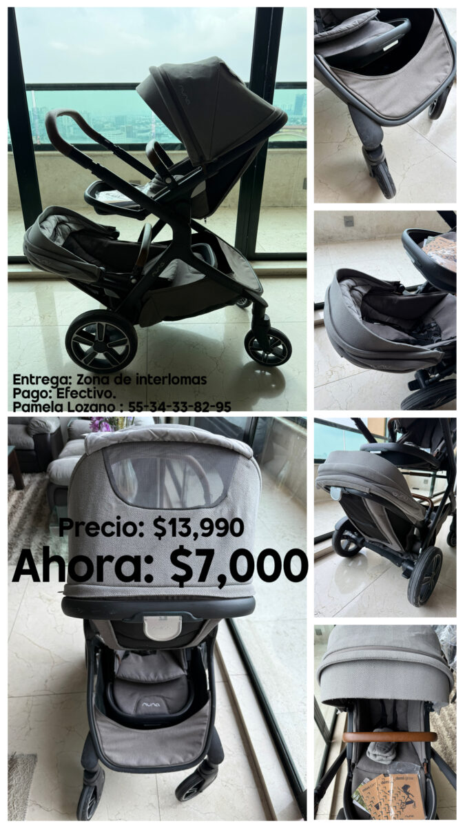 Carriola doble, Demi Grow Nuna