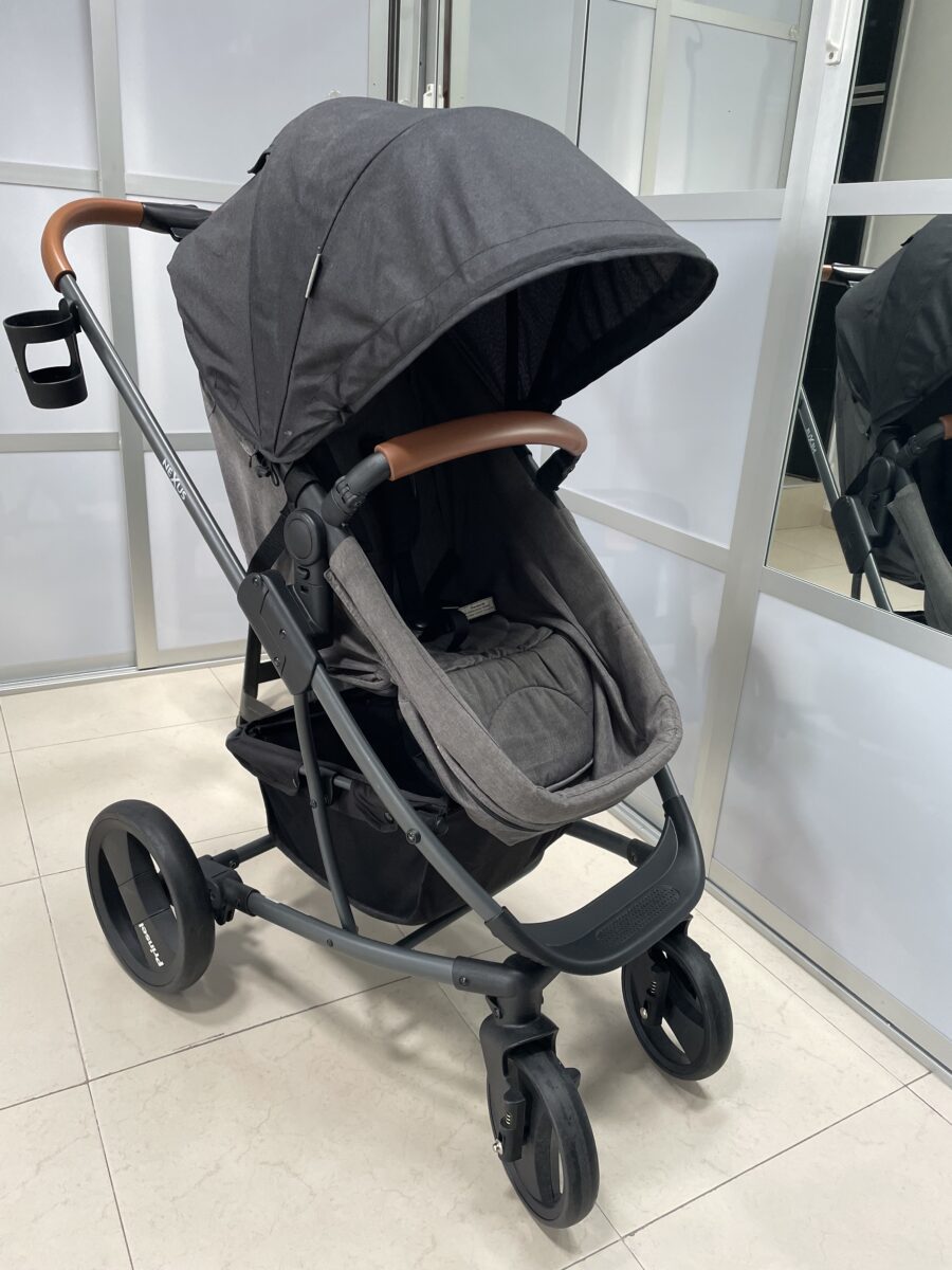 Carriola y Car seat gris, Prinsel