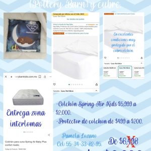 Colchón para Cuna, Spring Air