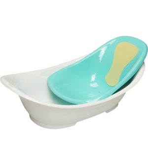 Bañera con centro de Baño para 3 Etapas, color Blanco, Safety 1st