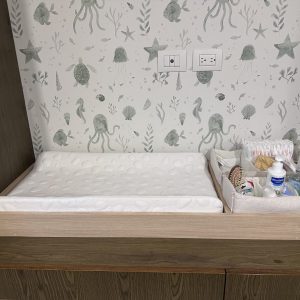 Cambiador con colchón, le bebé le loup, Sin marca