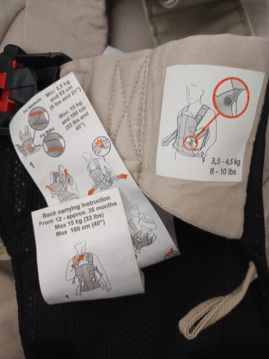 Canguro mochila Porta bebé, BabyBjörn One - Imagen 5