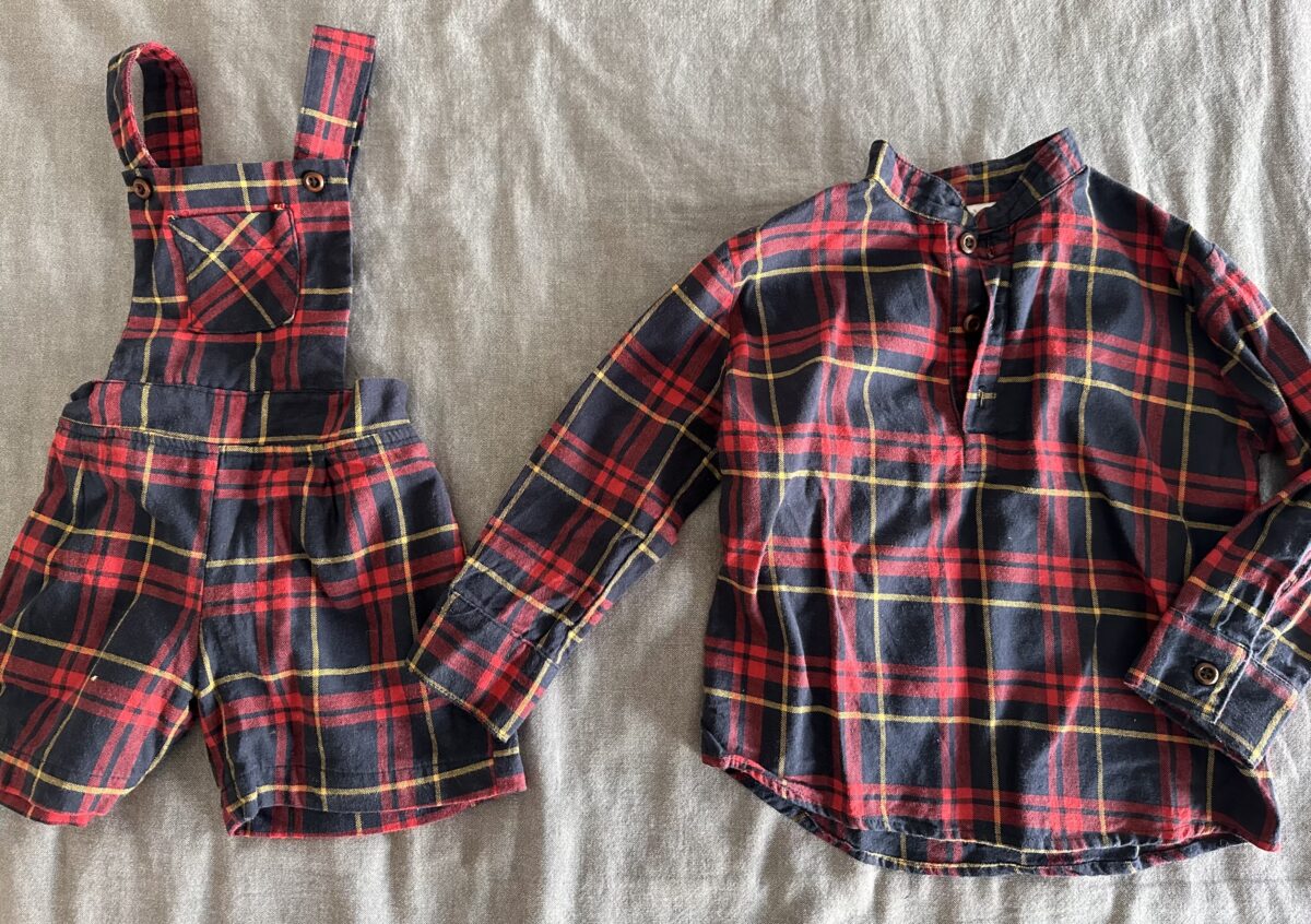 Conjunto Navideño para niño, 12-18 meses, 2-3 años, Le Biron