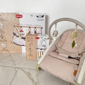 Set de móvil, bouncer y gimnasio, Tiny love