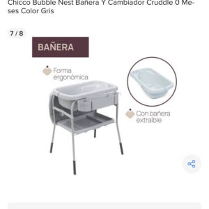 Bañera alta con cambiador, Chicco