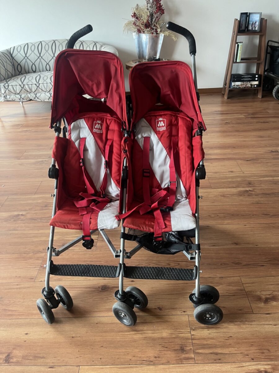 Carriola Twin Techno Side-by-side, McLaren - Imagen 2