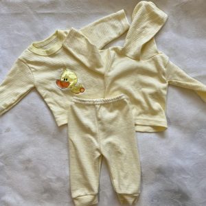 Conjunto pantalón y playeras, 0-3 meses, Sin marca