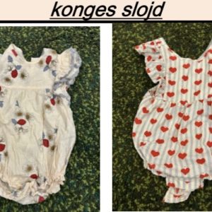 Set de 5 piezas de Bodies y Vestido, 12-24 meses, Konge slod Bonton