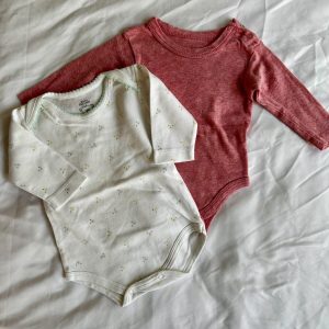 2 Bodies para niña, 0-3 meses, Varios