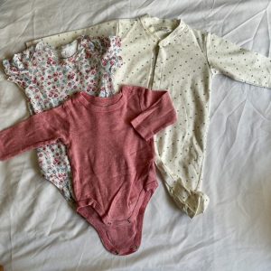 2 Bodies y 1 Mameluco, 6-9 meses, Varios