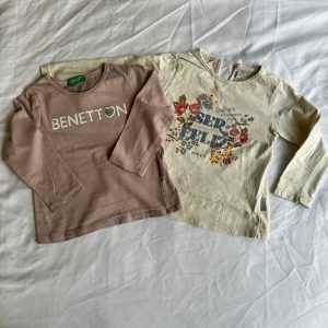 2 Playeras, 18-24 meses, Varias