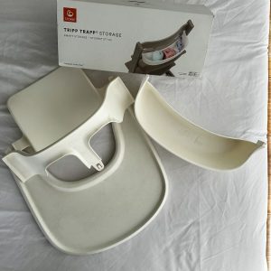 Set (bandeja, asiento y caja de almacenamiento) para silla, Stokke
