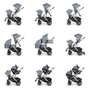 Carriola doble con bambineto, UPPAbaby Vista