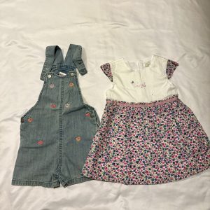 Set de Overol y vestido, 2-3 años, Prenatal y Prepanda