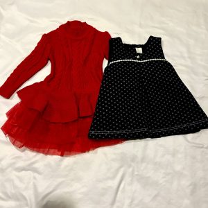 Vestidos para niña para invierno, 1-2 años, Sin marca
