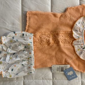 Conjunto de punto con ranita, 3-6 meses, Mac Ilusión