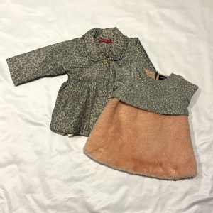 Set Vestido y Chamarra, 3-6 meses, Andy & Evan