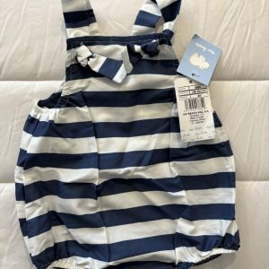 Overol de rayas, 3-6 meses, Mac Ilusión