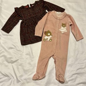 Set Mameluco y Vestido, 3-6 meses, Mayoral