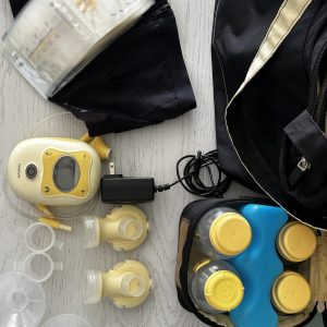 Extractor de leche y bra, Medela