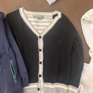 Suéter negro, 4-5 años, Bonpoint