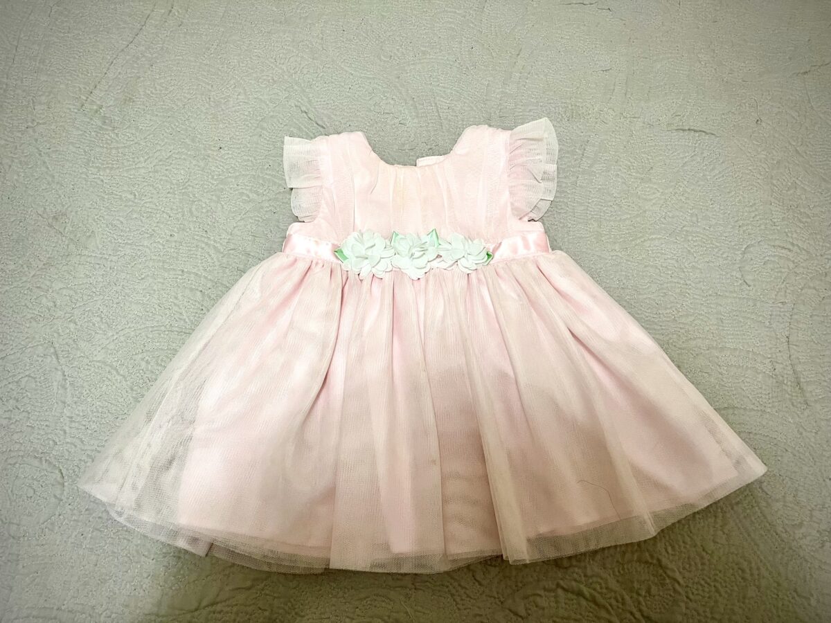 Paquete de ropa para Niña, 6-12 Meses, Vestido, Jumper y Conjunto, Little Me & Fiorella - Imagen 2