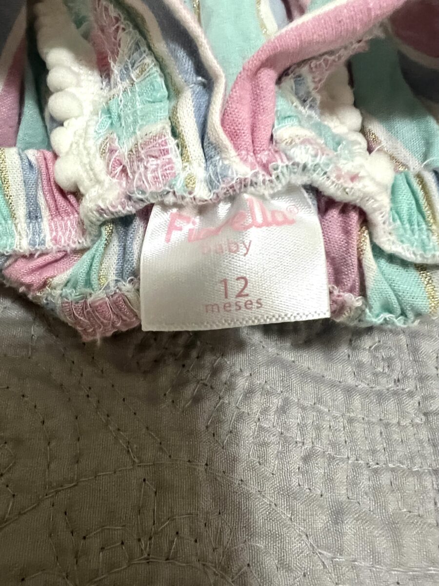 Paquete de ropa para Niña, 6-12 Meses, Vestido, Jumper y Conjunto, Little Me & Fiorella - Imagen 5