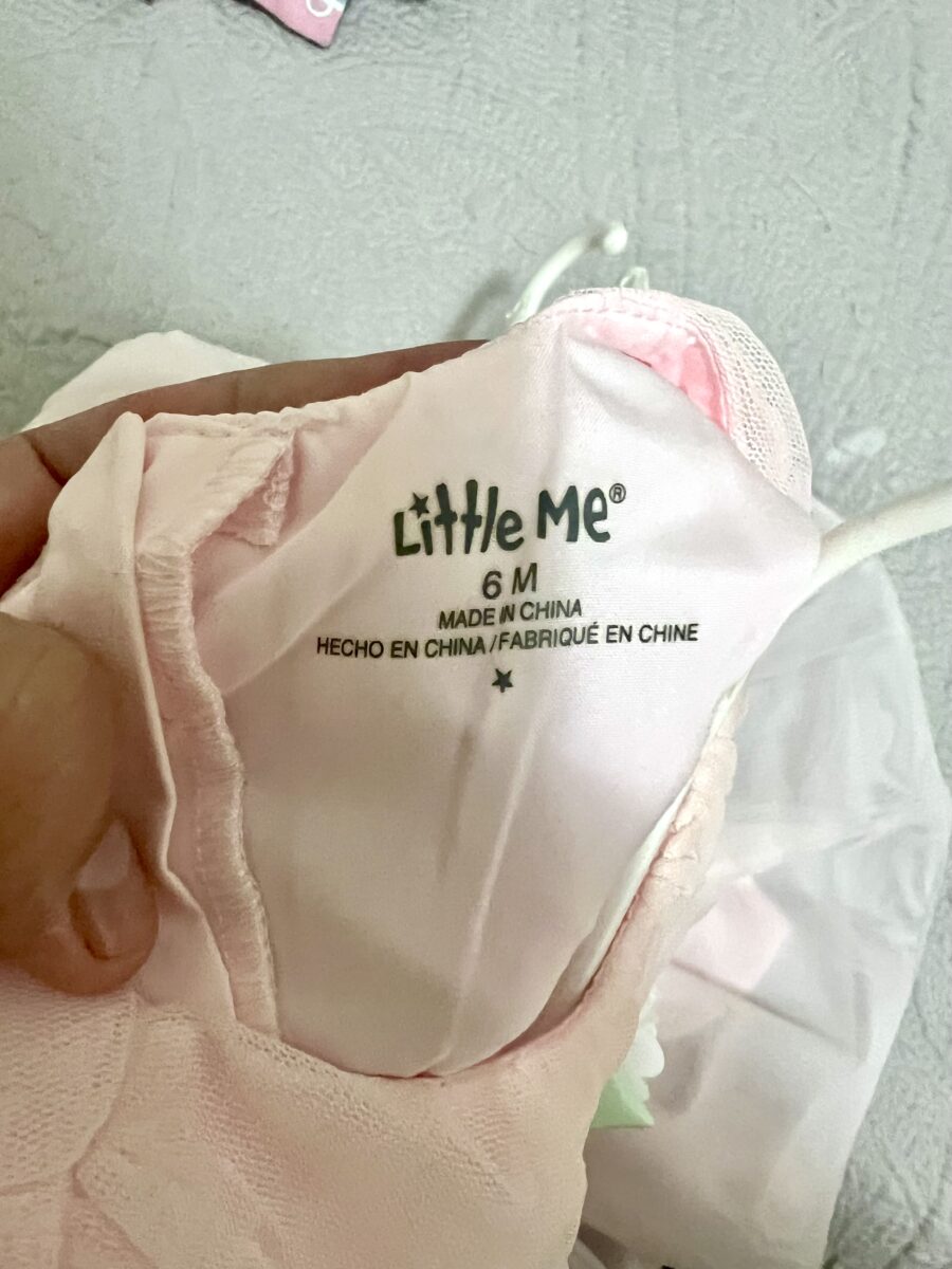 Paquete de ropa para Niña, 6-12 Meses, Vestido, Jumper y Conjunto, Little Me & Fiorella - Imagen 7