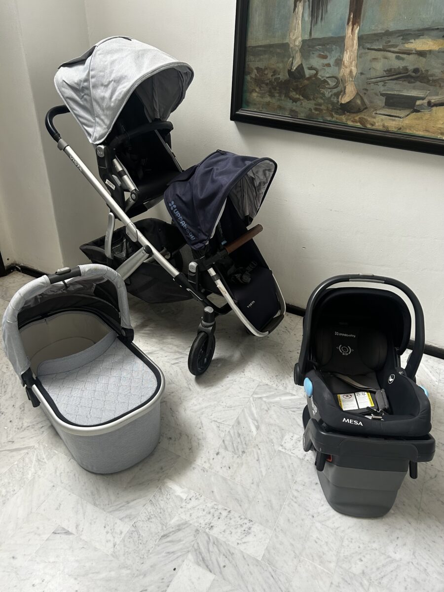Carriola Doble con bambineto y Car seat, Uppa Baby Vista 2020 - Imagen 8