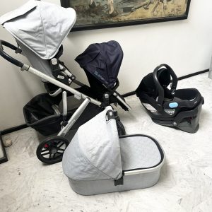 Carriola Doble con bambineto y Car seat, Uppa Baby Vista 2020