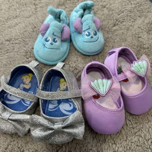 Paquete de zapatos para bebé, New Born, Disney