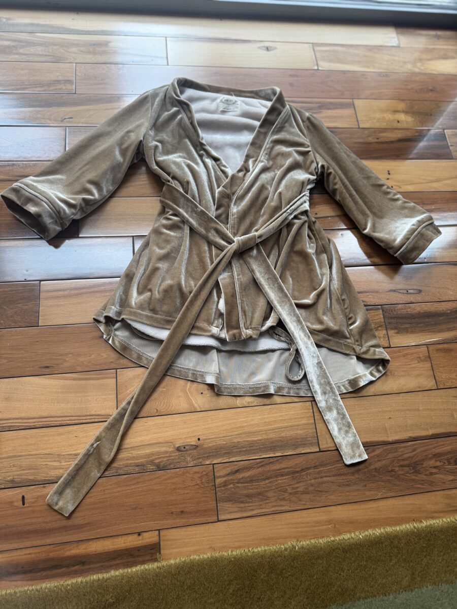 Bata de baño de terciopelo, 3-4 años, Mia Joy - Imagen 2