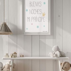 Lámina Buenas noches príncipe