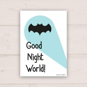 Lámina Batman good night