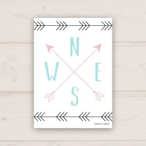 Lámina coordenadas rosa