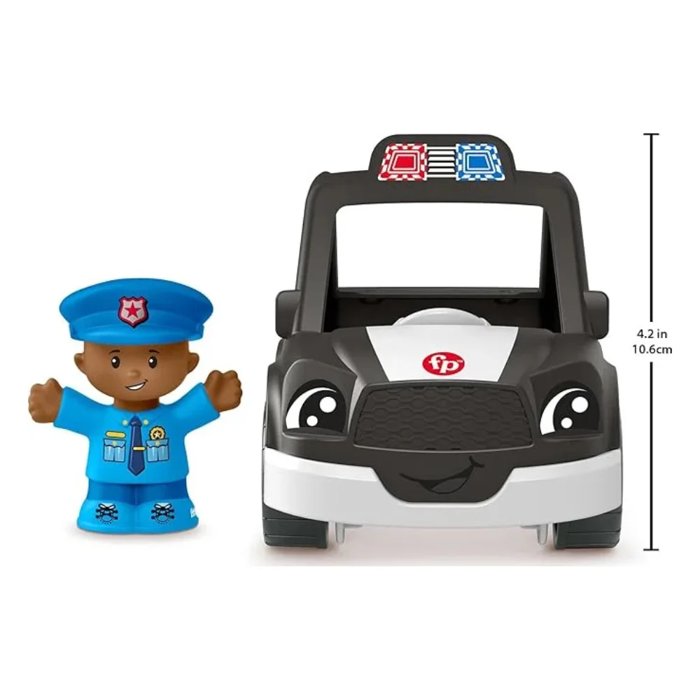 Fisher Price Little People | Police Car + Figure - Imagen 4