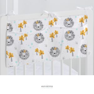 Organizador de cuna y capazo Rey de la Selva