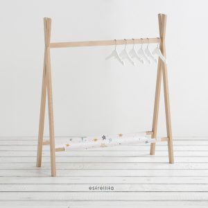 Bajo perchero Noche estrellada mostaza