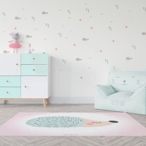 Alfombra Ericete rosa