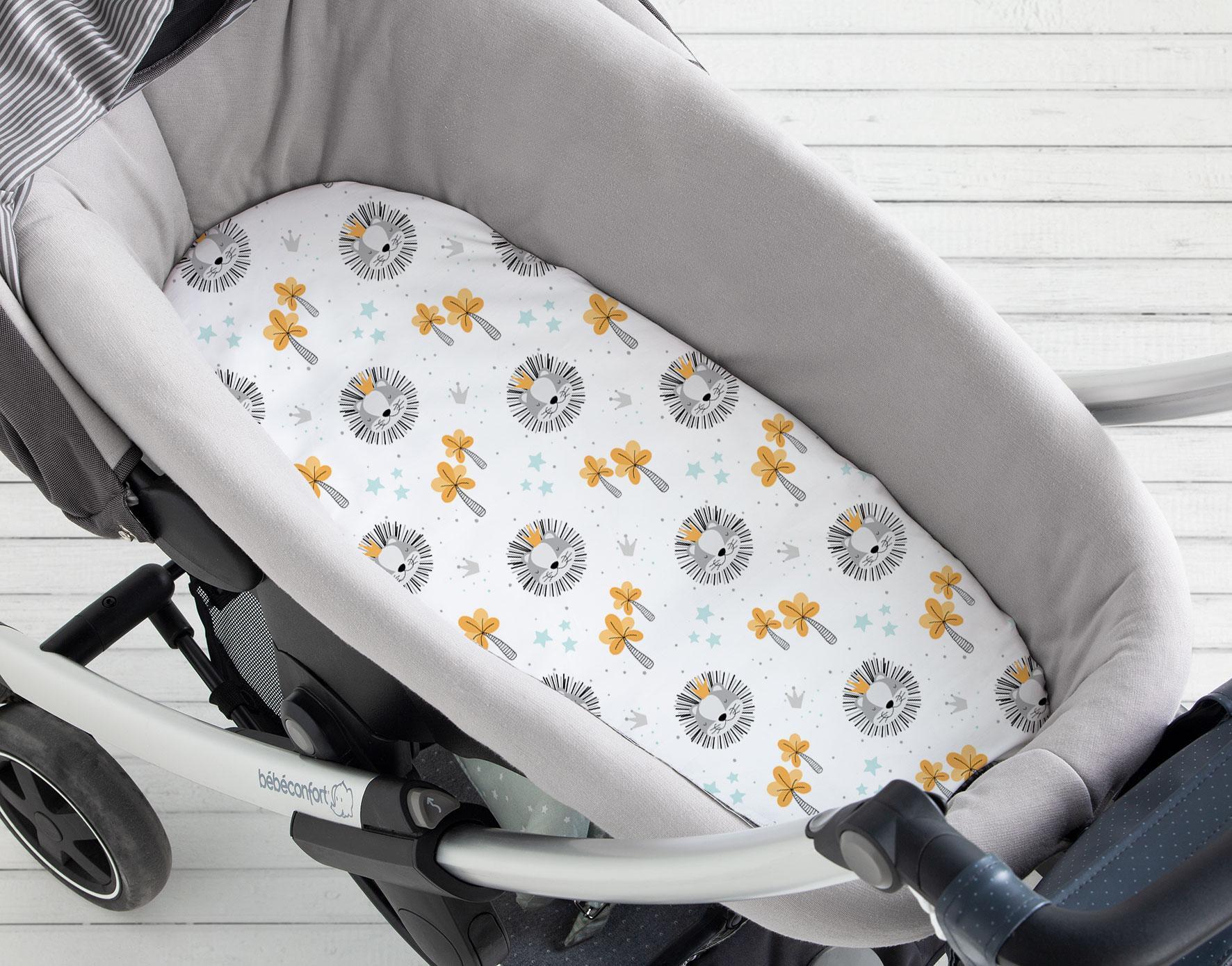 Sábana bajera capazo y cuco Rey de la Selva - Imagen 3