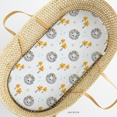 Sábana bajera capazo y cuco Rey de la Selva - Imagen 2