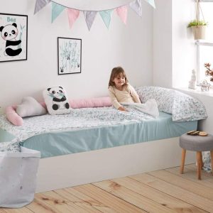 Saco nórdico cama Bambú bajera mint