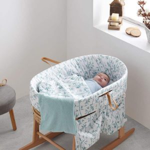 Organizador de cuna y capazo Bambú