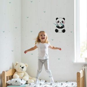 Vinilo Panda comilón