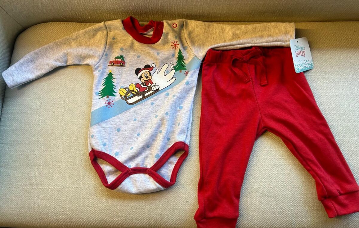 Conjunto navideño para bebé, 0-6 meses, Disney Baby