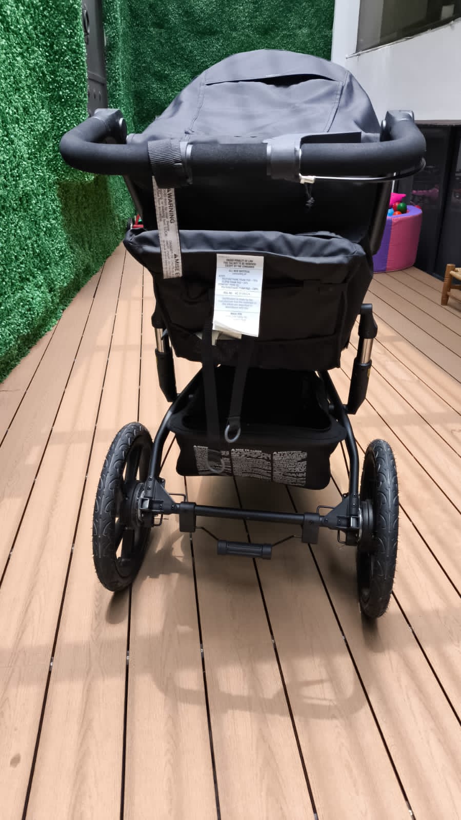 Carriola Plegable Negro, Bob Gear - Imagen 3