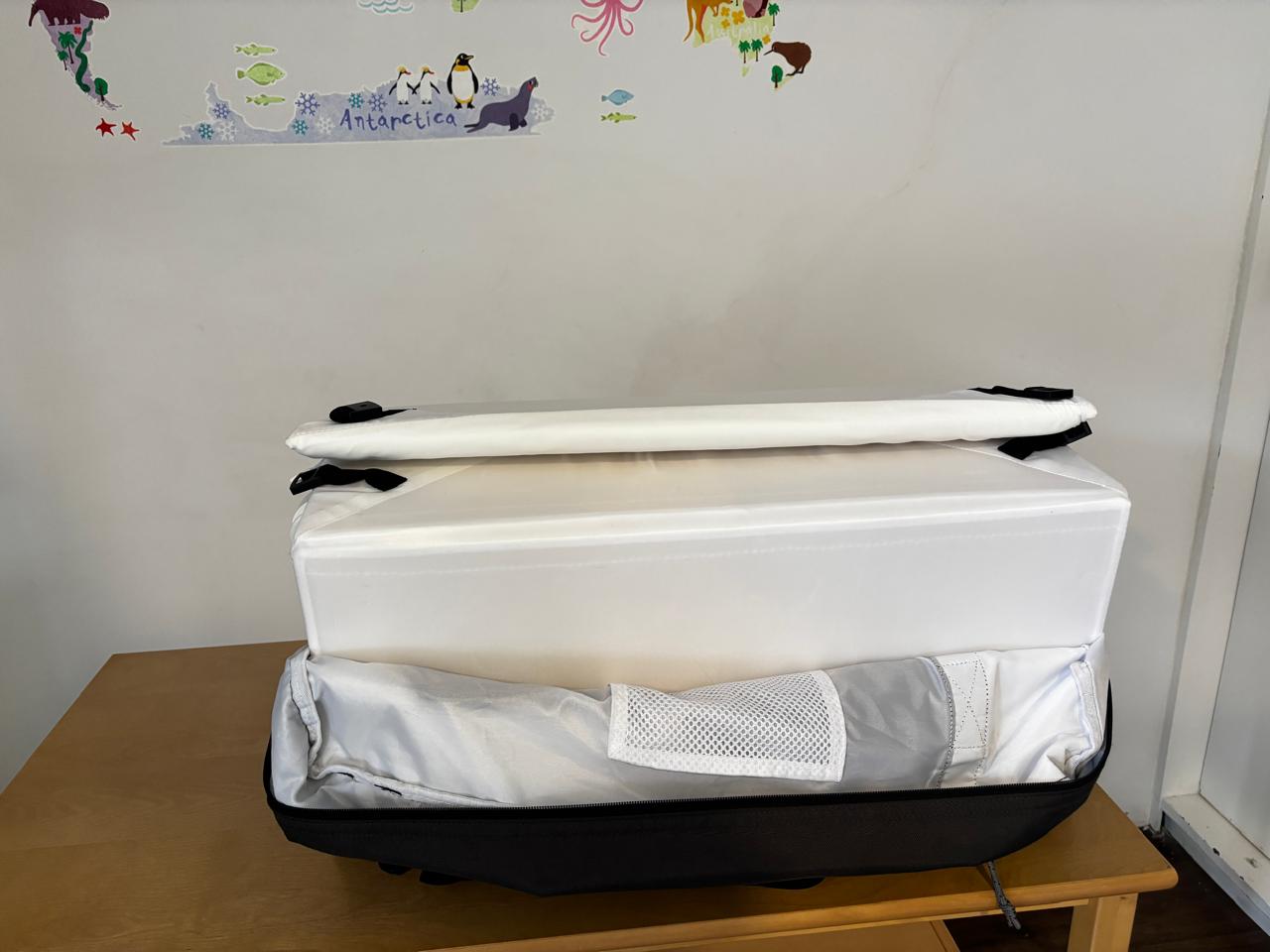Cuna/colecho de viaje portatil y colecho mecedora, Guava Family - Imagen 4