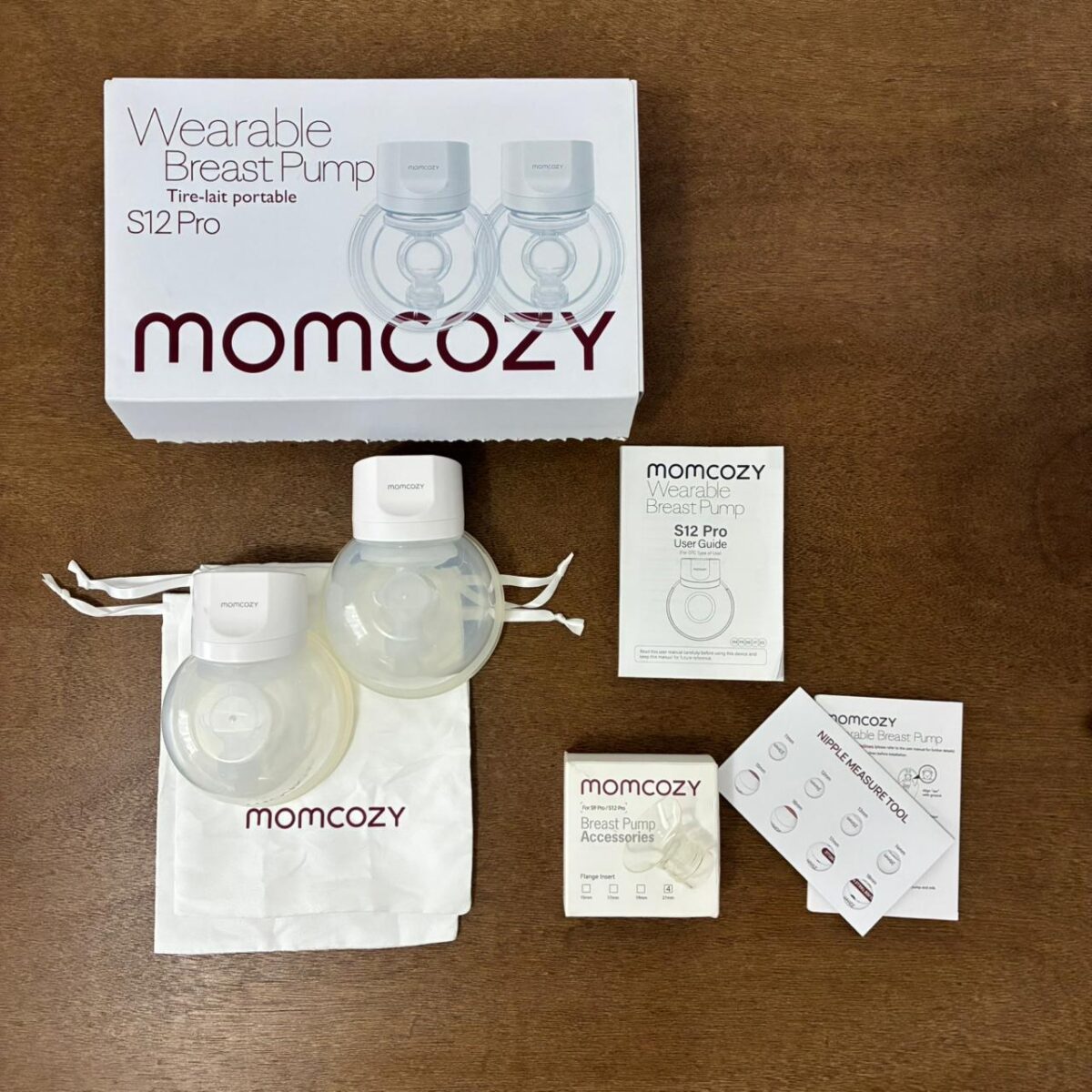 Extractor de leche doble manos libres S12 Pro, Momcozy - Imagen 6