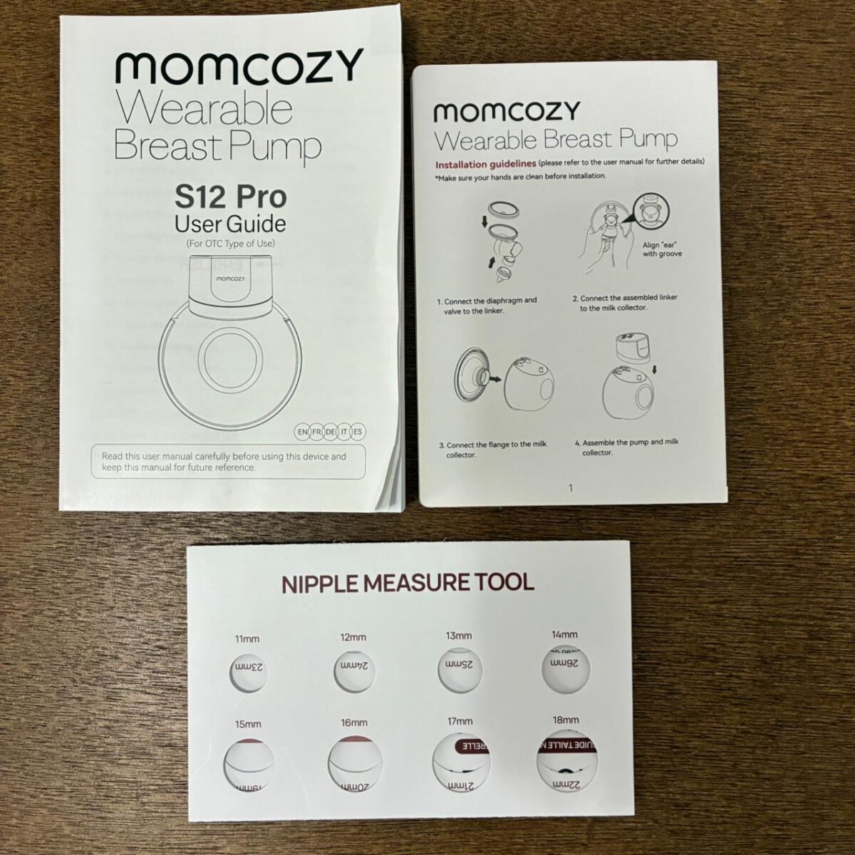 Extractor de leche doble manos libres S12 Pro, Momcozy - Imagen 7